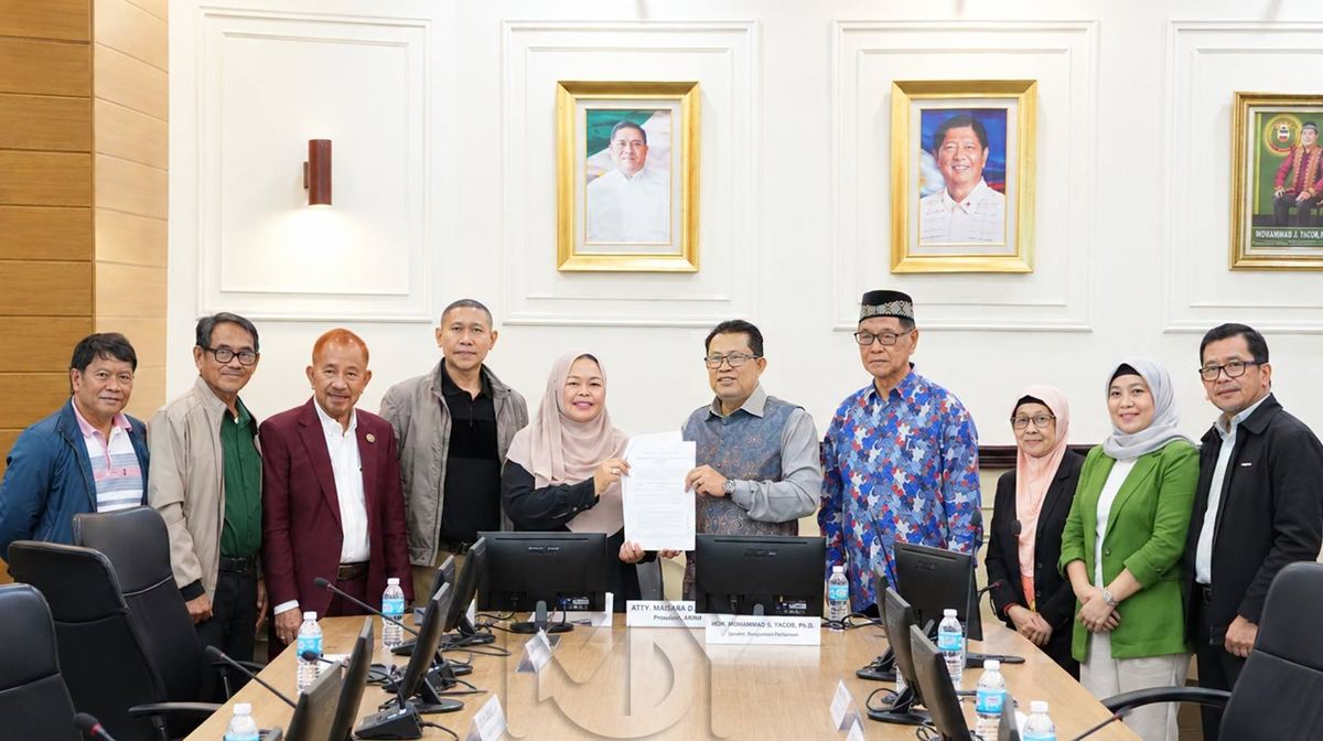 The Constitution and By-Laws handed to the Speaker, 9 September 2026